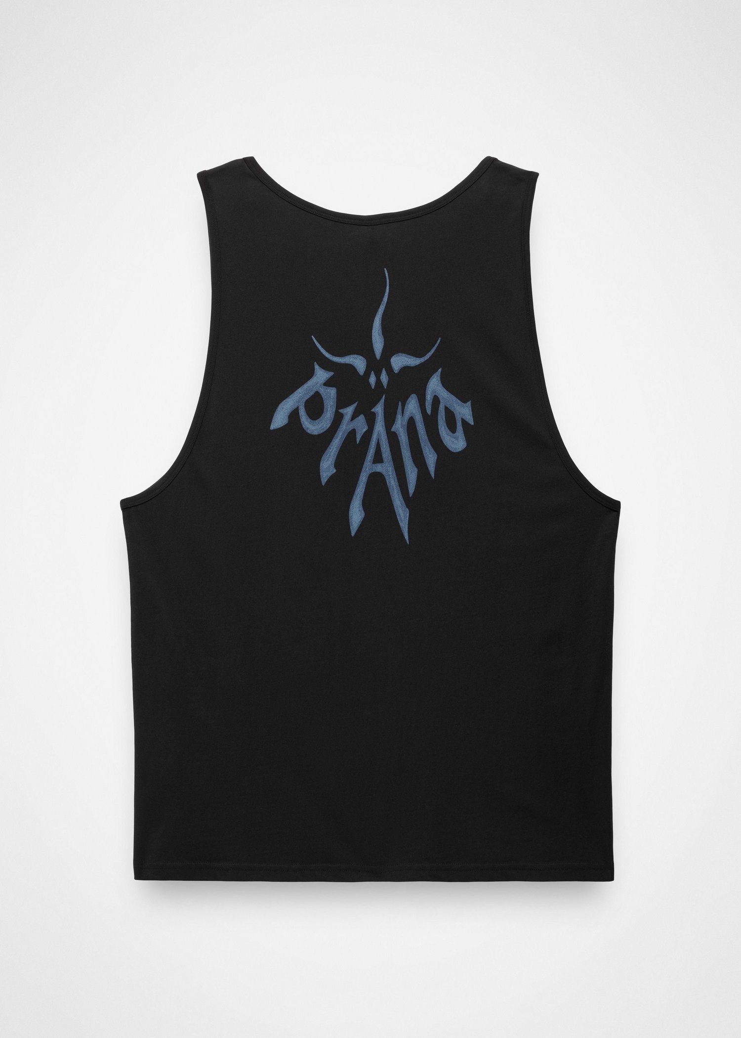 Gender Neutral prAna Heritage Graphic Tank - Black