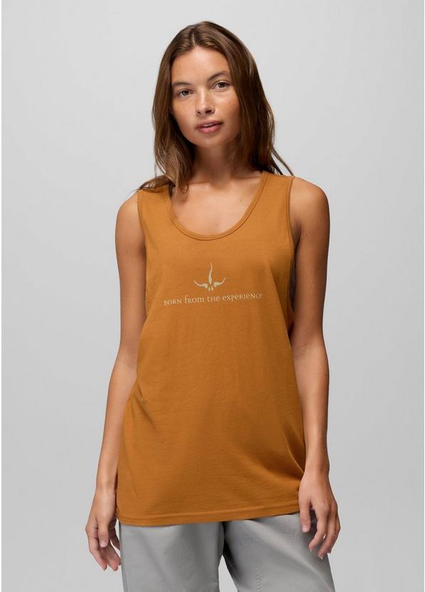 Heritage Graphic Tank, Color: Tumeric, image 3