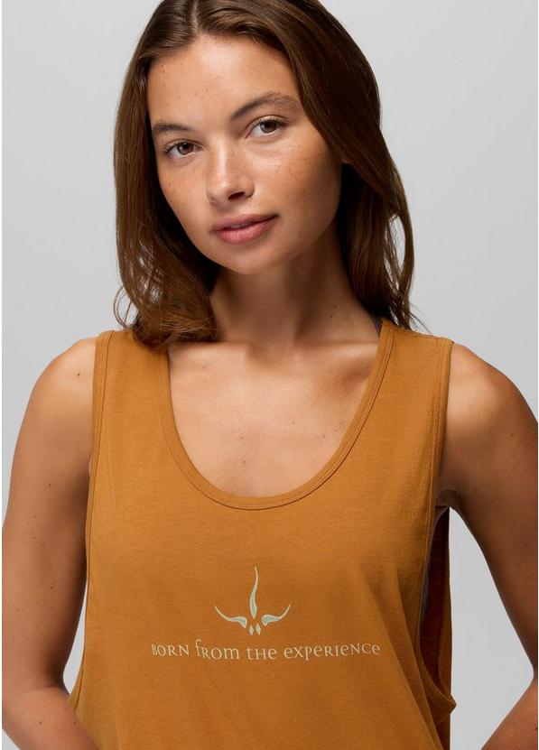 Heritage Graphic Tank, Color: Tumeric, image 5