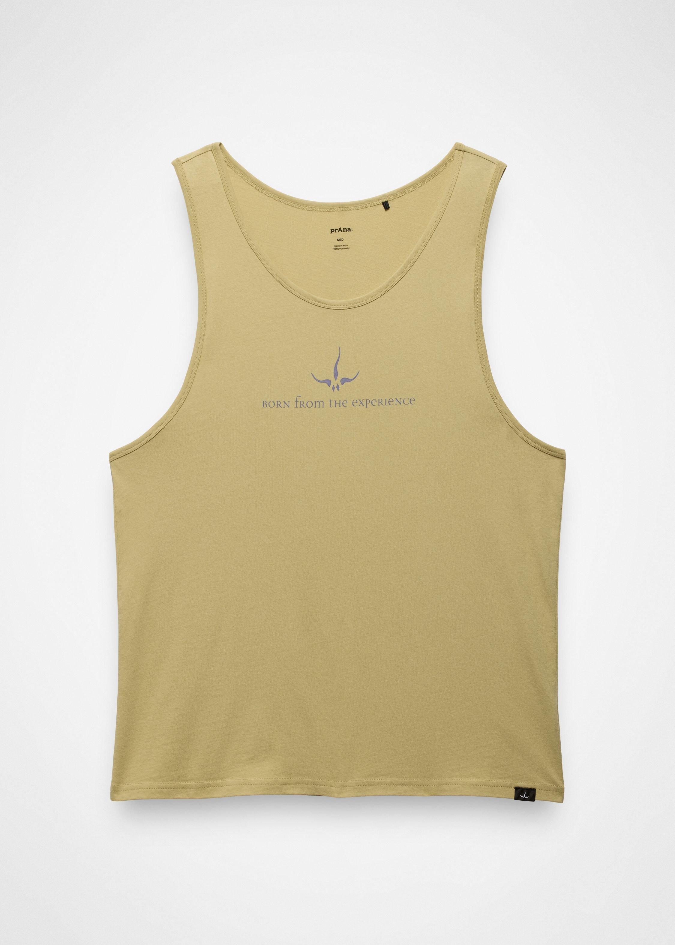 Gender Neutral prAna Heritage Graphic Tank - Jackfruit