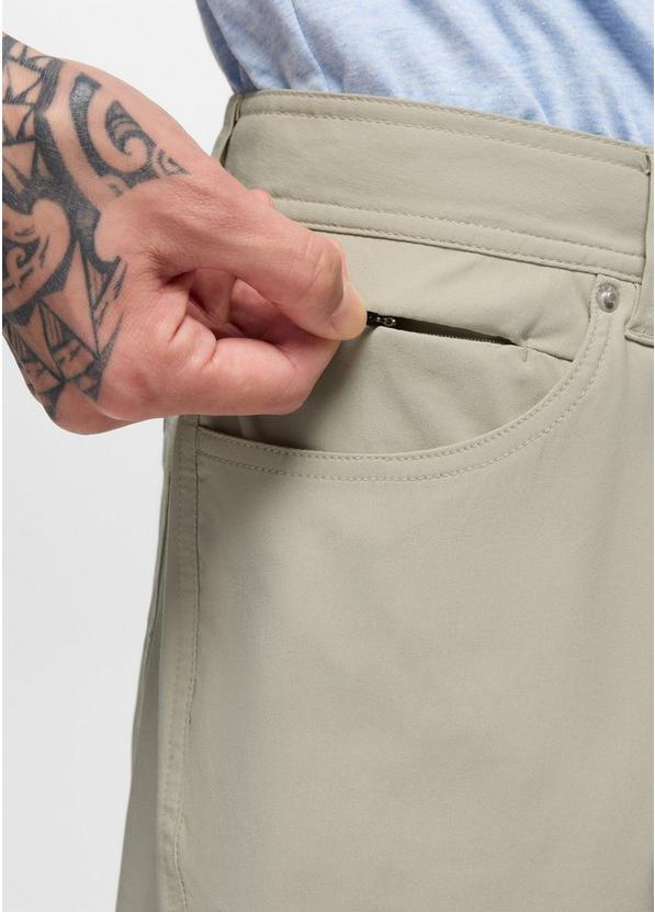Stretch Zion 5 Pocket Short, Color: Stoned, image 3