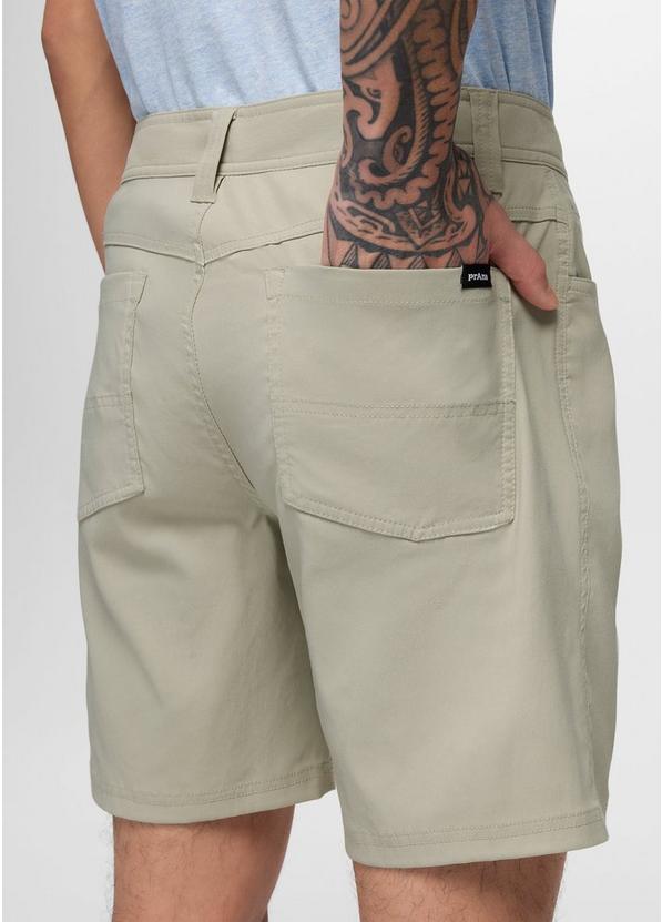 Stretch Zion 5 Pocket Short, Color: Stoned, image 4