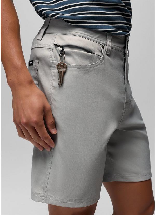 Stretch Zion 5 Pocket Short, Color: Sterling, image 5