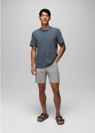 Stretch Zion 5 Pocket Short, Color: Sterling, image 1