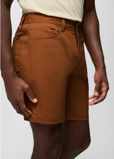 Stretch Zion 5 Pocket Short, Color: Tawny, image 3
