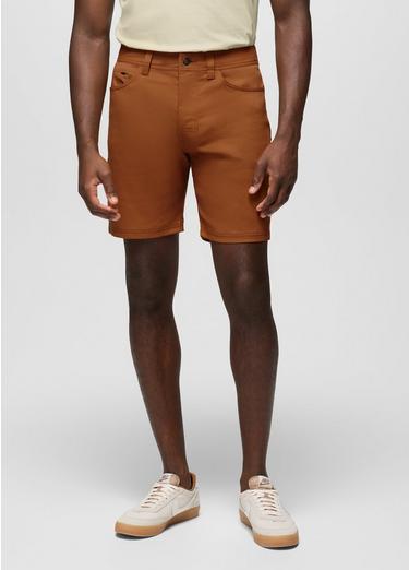Stretch Zion 5 Pocket Short, Color: Tawny, image 1