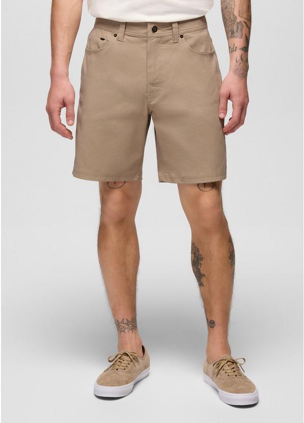 Stretch Zion 5 Pocket Short, Color: Sandbar, image 1
