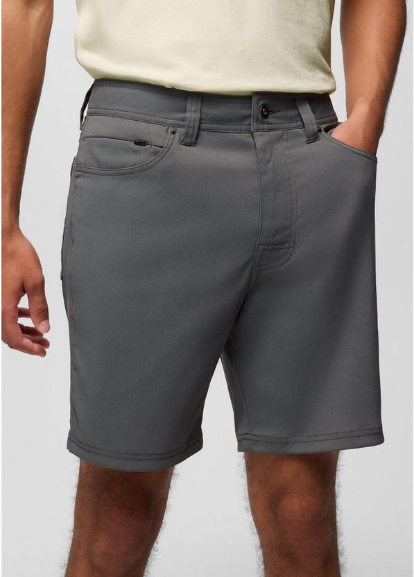 Stretch Zion 5 Pocket Short, Color: Thyme, image 3