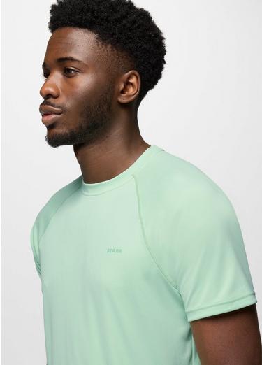 Sol Shade Short Sleeve Crew, Color: Bio Mint, image 3