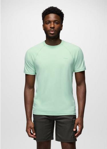 Sol Shade Short Sleeve Crew, Color: Bio Mint, image 1