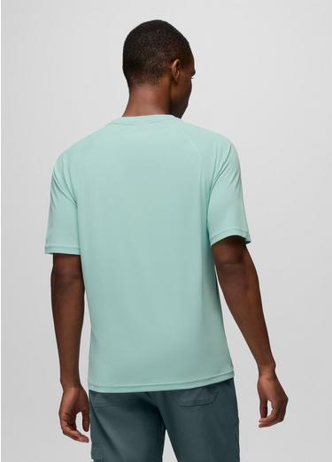 Sol Shade Short Sleeve Crew, Color: Sea Glass, image 14