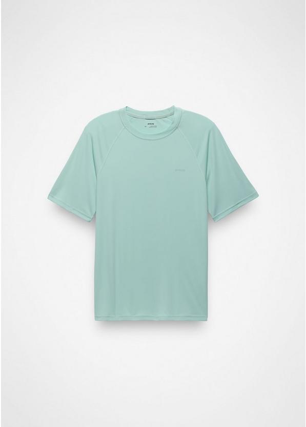 Sol Shade Short Sleeve Crew, Color: Sea Glass, image 5