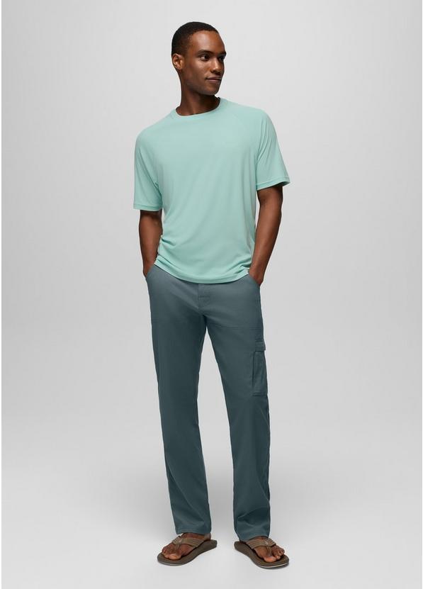 Sol Shade Short Sleeve Crew, Color: Sea Glass, image 4
