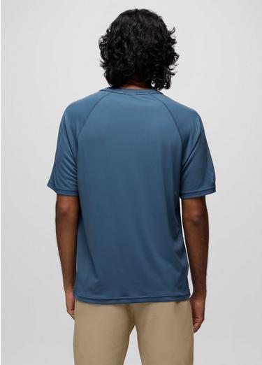 Sol Shade Short Sleeve Crew, Color: Bluff Blue, image 6