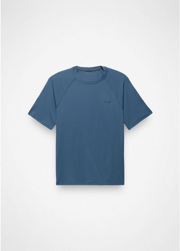 Sol Shade Short Sleeve Crew, Color: Bluff Blue, image 5