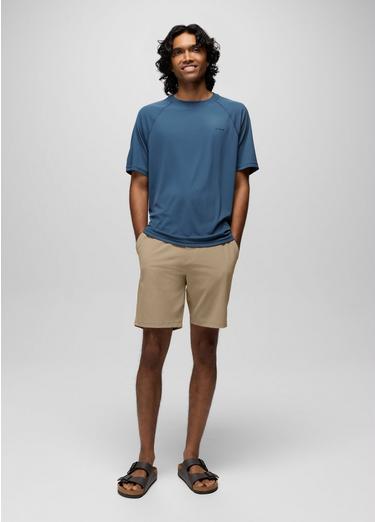 Sol Shade Short Sleeve Crew, Color: Bluff Blue, image 8