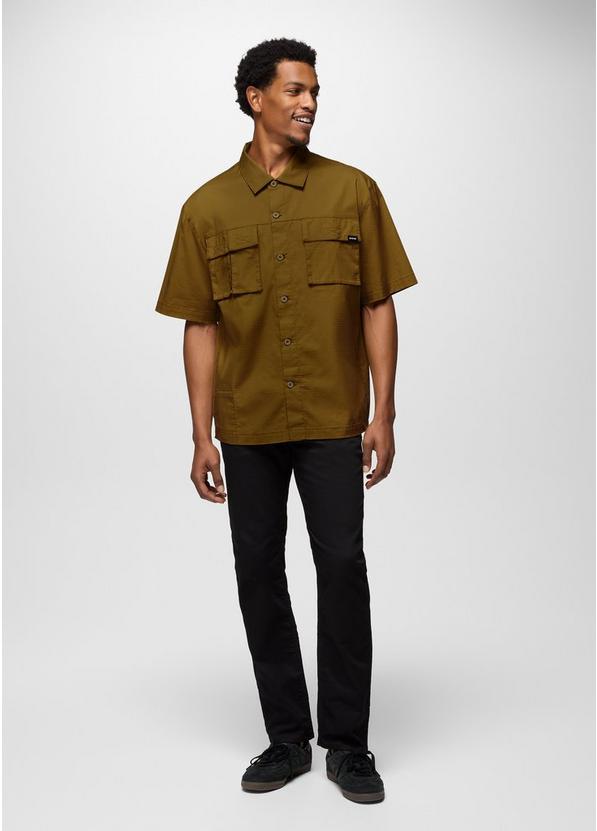Palisades Ripstop Short Sleeve Shirt, Color: Retro Olive, image 7