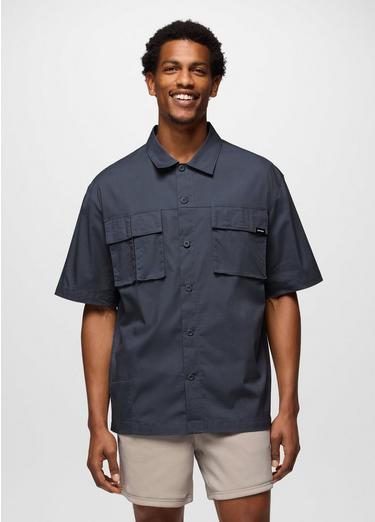 Palisades Ripstop Short Sleeve Shirt, Color: Thundercloud, image 3