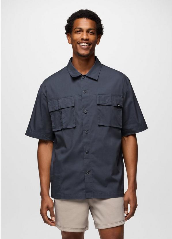 Palisades Ripstop Short Sleeve Shirt, Color: Thundercloud, image 1