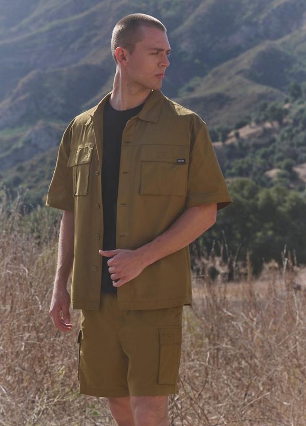 Palisades Ripstop Cargo Short, Color: Retro Olive, image 3
