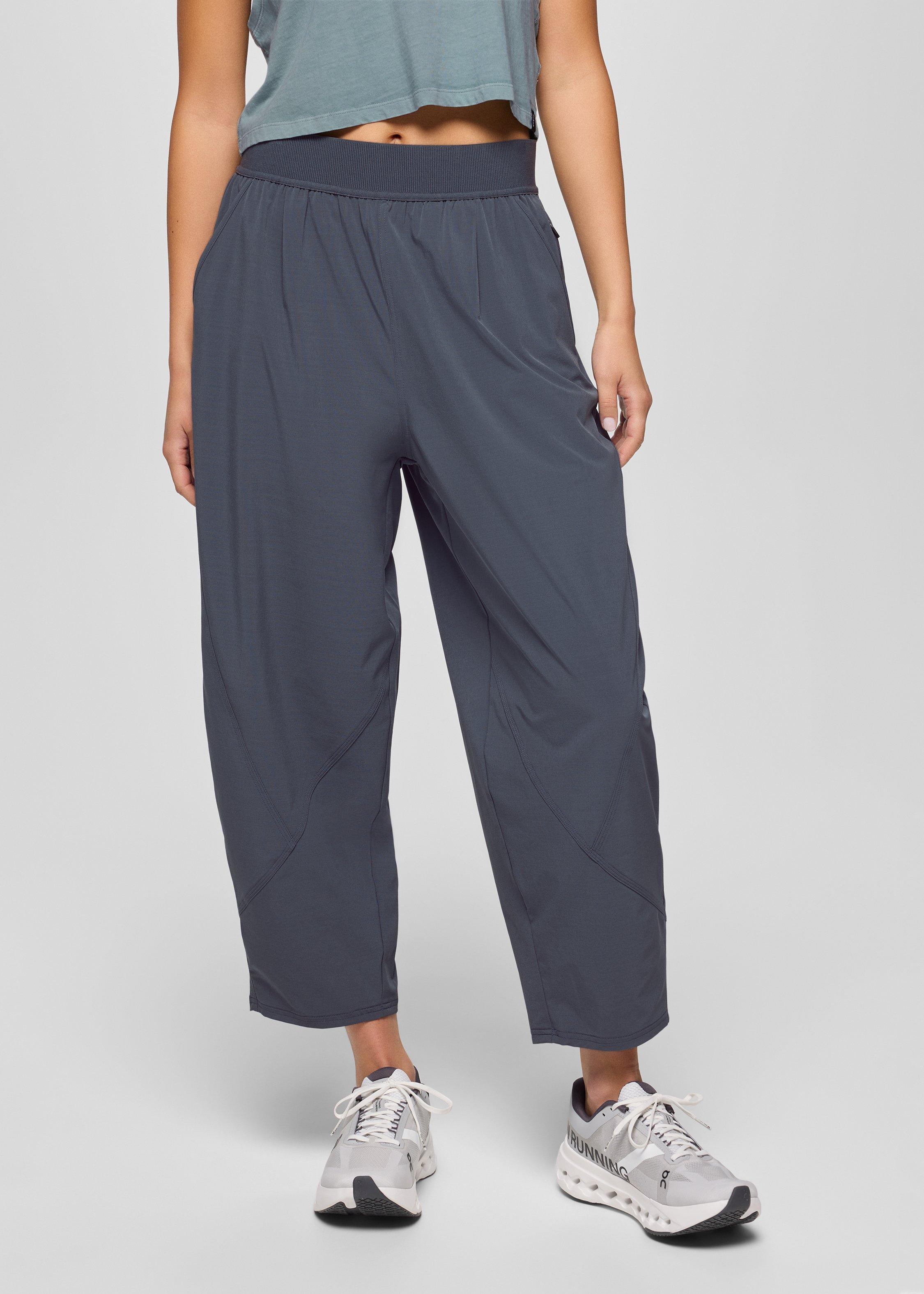 Womens prAna Railay High Rise Pant - Thundercloud