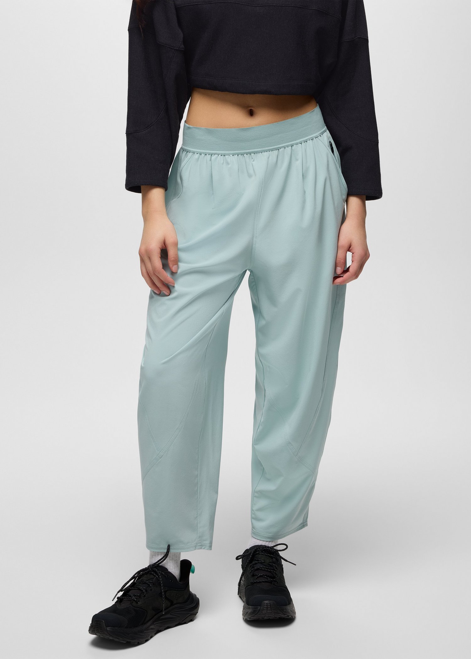 Womens prAna Railay High Rise Pant - Saltwater