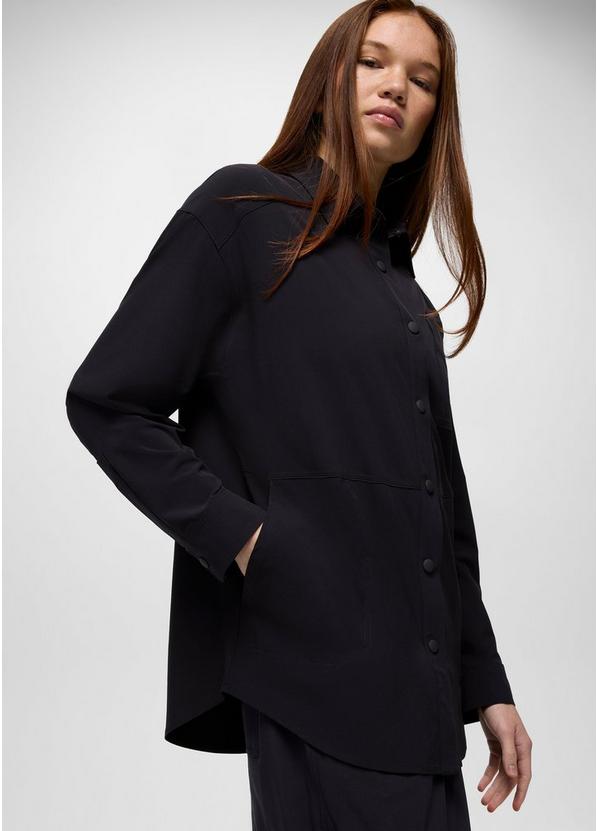 Railay Oversized Button Down, Color: Black, image 5