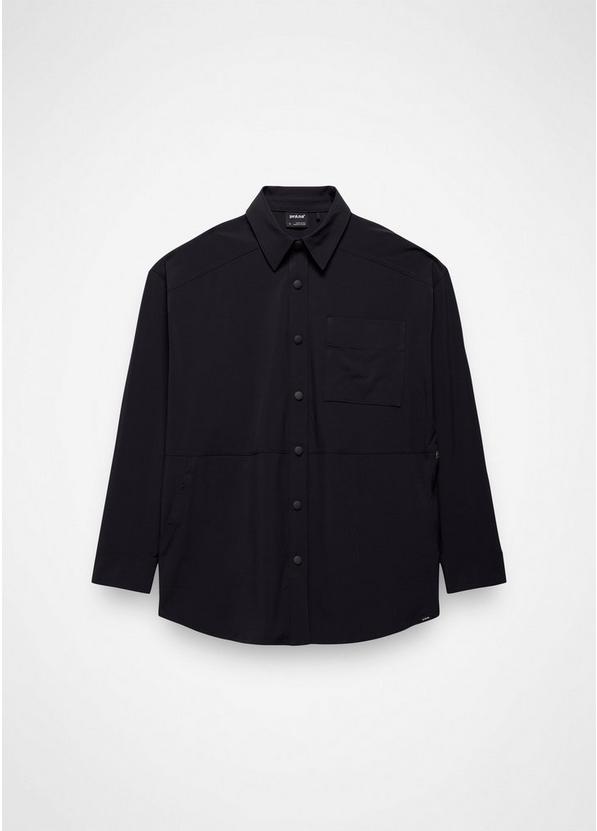 Railay Oversized Button Down, Color: Black, image 7
