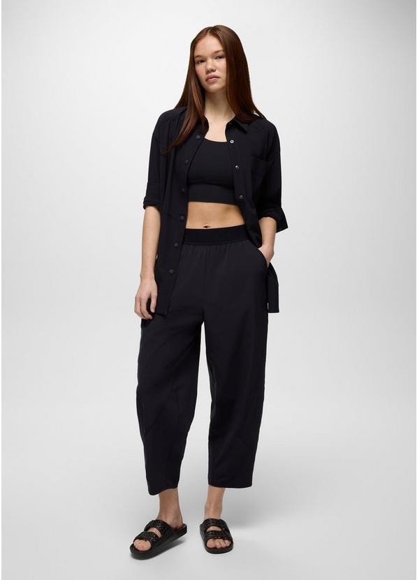 Railay Oversized Button Down, Color: Black, image 6