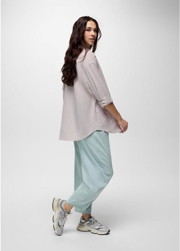 Railay Oversized Button Down, Color: Almond, image 7