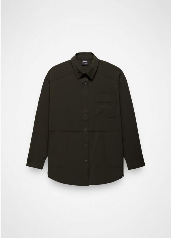 Railay Oversized Button Down, Color: Nori, image 5