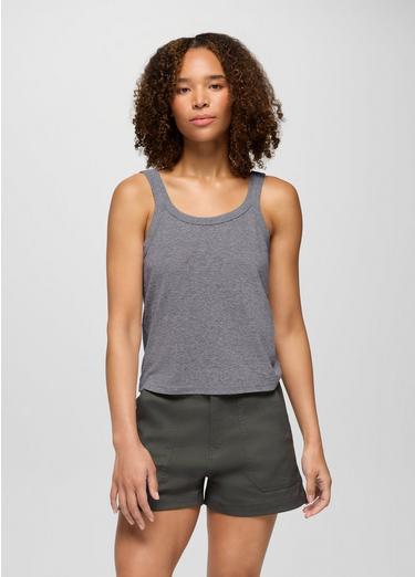 Cozy Up Scoop Tank, Color: Heather Grey, image 11