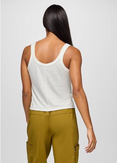 Cozy Up Scoop Tank, Color: Soft White, image 10