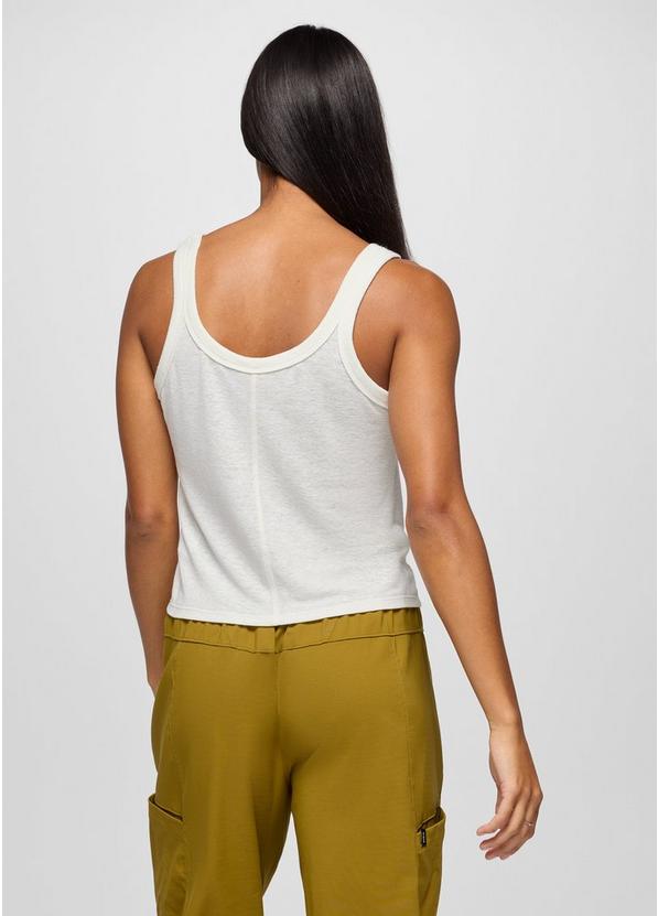 Cozy Up Scoop Tank, Color: Soft White, image 2