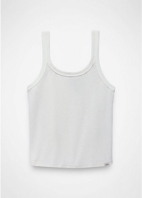 Cozy Up Scoop Tank, Color: Soft White, image 6