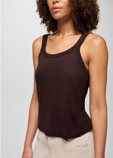 Cozy Up Scoop Tank, Color: Mocha, image 11