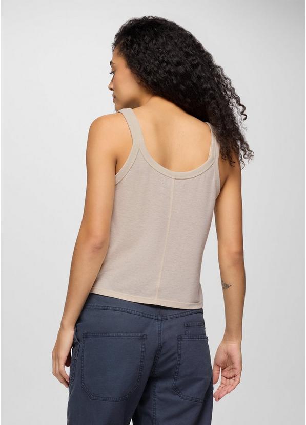 Cozy Up Tank, Color: Canvas, image 2