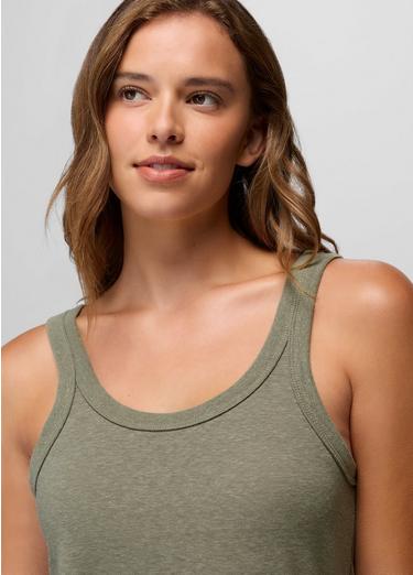 Cozy Up Scoop Tank, Color: Sage, image 31