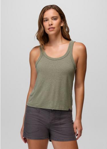 Cozy Up Scoop Tank, Color: Sage, image 29