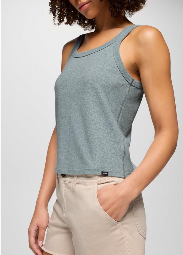 Cozy Up Tank, Color: Saltwater, image 4