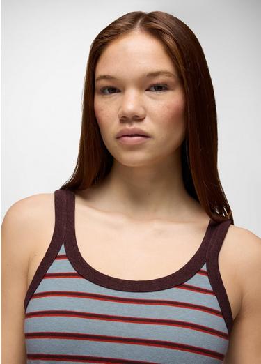 Cozy Up Scoop Tank, Color: Saltwater Stripe, image 39