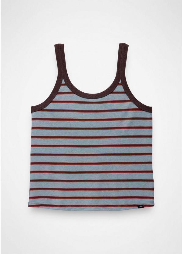 Cozy Up Tank, Color: Saltwater Stripe, image 6