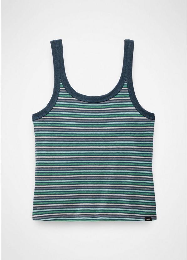Cozy Up Scoop Tank, Color: Bluff Blue Stripe, image 5