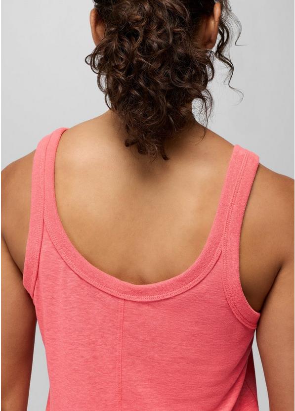 Cozy Up Scoop Tank, Color: Guava, image 4