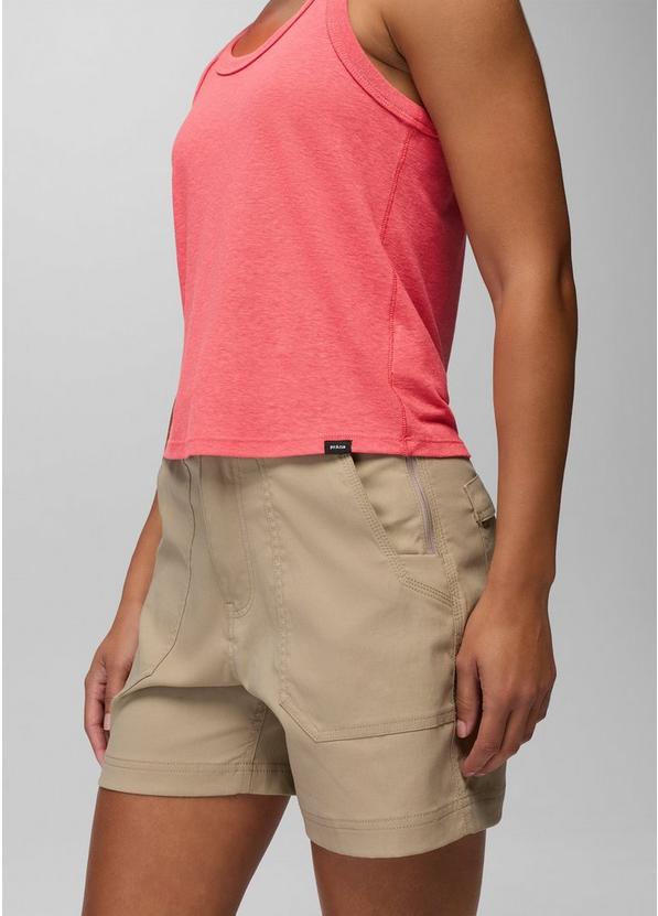 Cozy Up Scoop Tank, Color: Guava, image 5