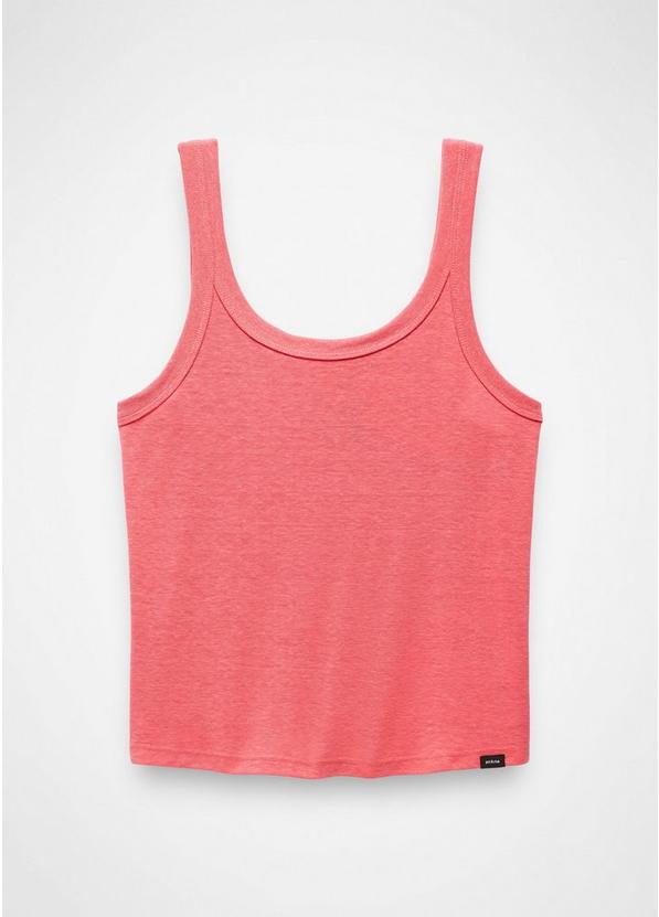 Cozy Up Scoop Tank, Color: Guava, image 7