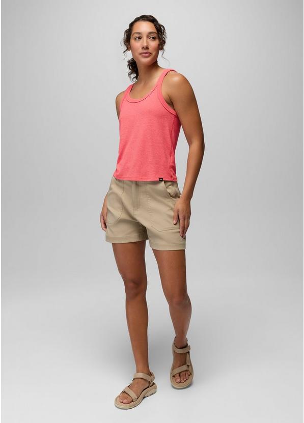 Cozy Up Scoop Tank, Color: Guava, image 6
