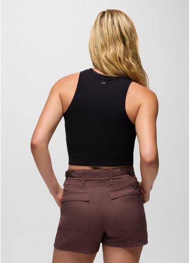 Lotus High Neck Tank, Color: Black, image 10