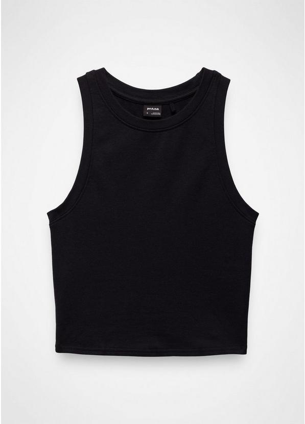 Lotus High Neck Tank, Color: Black, image 6