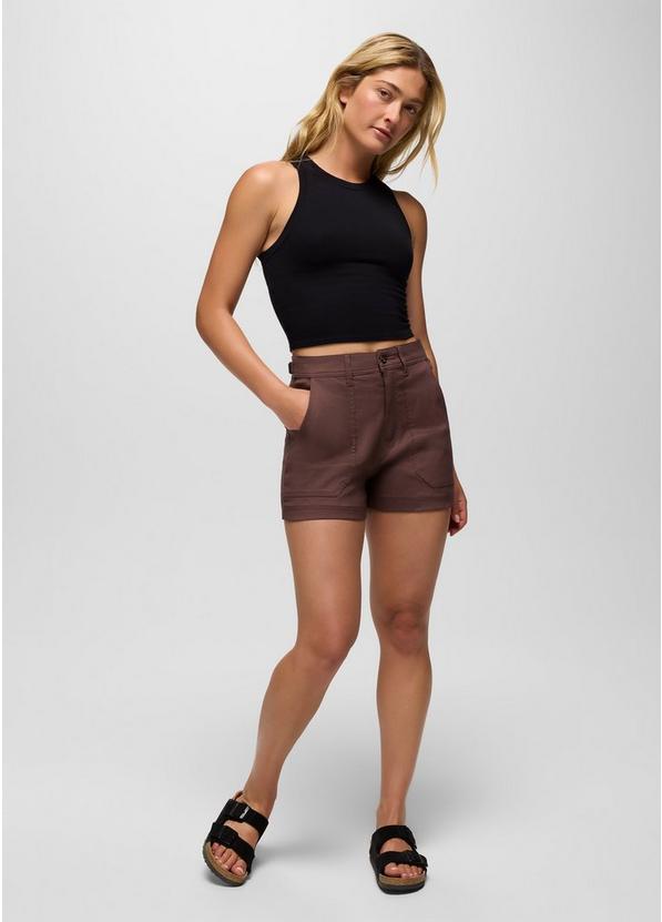 Lotus High Neck Tank, Color: Black, image 5